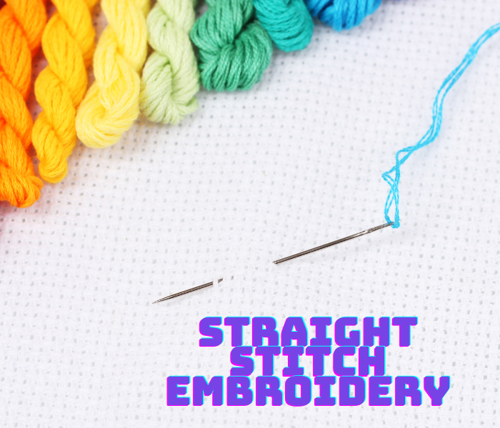 Straight Stitch Embroidery