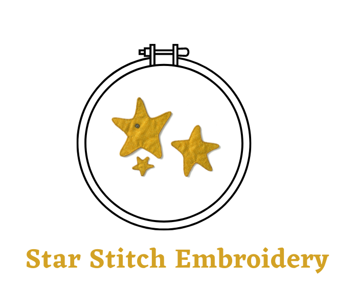 stars embroidery