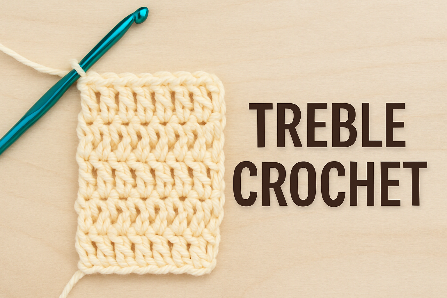 treble crochet