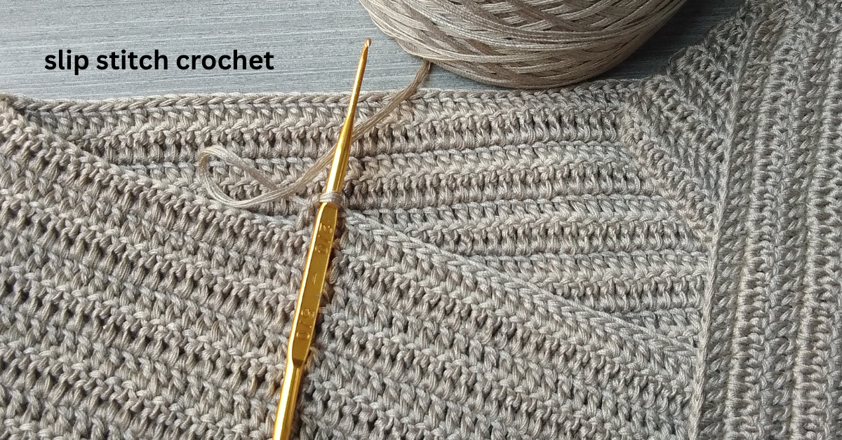 slip stitch crochet